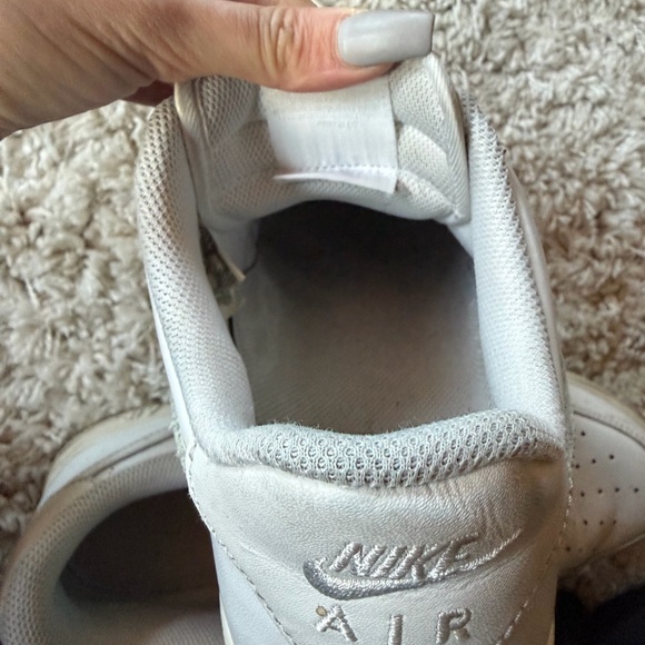 Nike men’s Nike Air Force One thick soul size 11 White Low-Top Sneakers main image 4